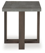 Dynnford Gray/Brown Table (Set of 3) by Ashley at Eve Furniture