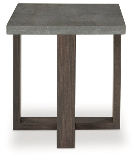 Dynnford Gray/Brown Table (Set of 3) by Ashley at Eve Furniture