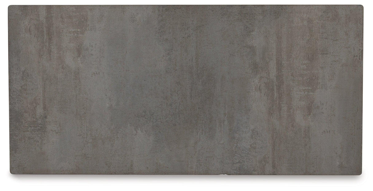 Dynnford Gray/Brown Table (Set of 3) by Ashley at Eve Furniture
