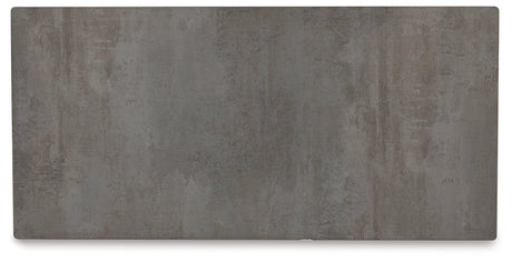 Dynnford Gray/Brown Table (Set of 3) by Ashley at Eve Furniture