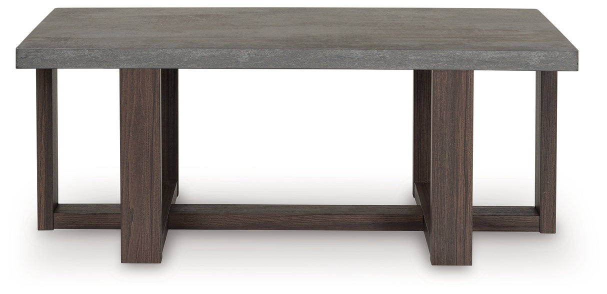 Dynnford Gray/Brown Table (Set of 3) by ASHLEY FURNITURE at Eve Furniture