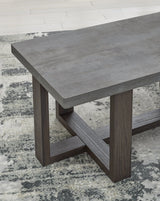 Dynnford Gray/Brown Table (Set of 3) by ASHLEY FURNITURE at Eve Furniture
