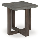 Dynnford Gray/Brown Table (Set of 3) by ASHLEY FURNITURE at Eve Furniture