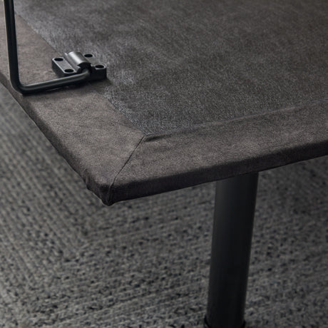 E255 Charcoal Cal King Adjustable Bed Base by Malouf at Eve Furniture