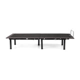 E255 Charcoal Queen Adjustable Bed Base by Malouf at Eve Furniture