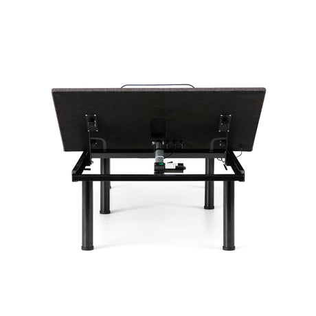 E255 Charcoal Queen Adjustable Bed Base by Malouf at Eve Furniture