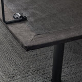 E255 Charcoal Queen Adjustable Bed Base by Malouf at Eve Furniture