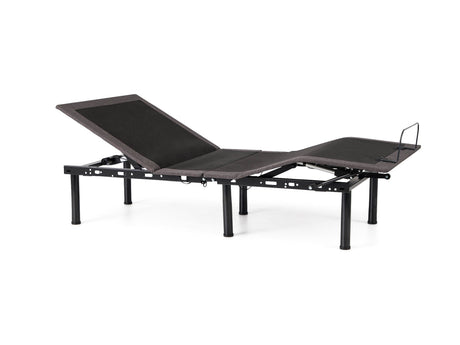 E255 Charcoal Queen Adjustable Bed Base by Malouf at Eve Furniture