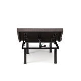 E455 Charcoal Twin Adjustable Bed Base by Malouf at Eve Furniture