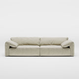 Jovi 110" Beige Fabric Sofa (LIMITED TIME ONLY)