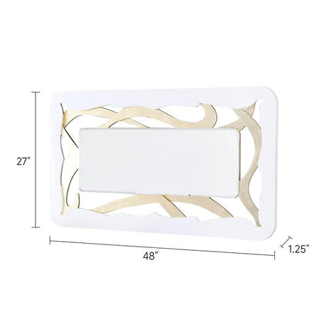 Isadora White Console Table by New Era Innovations at Eve Furniture