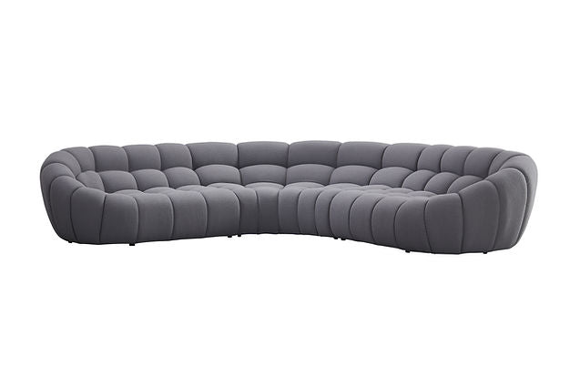 MI-2126B Bubbles Grey Sectional