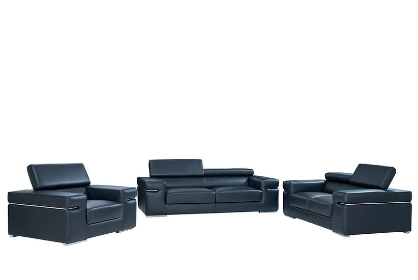 MI-8020 Soho Black Living Room Set