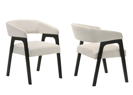 Nava White 7-Piece Dining Room Set by New Era Innovations at Eve Furniture