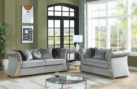 Curamo Grey Living Room Set by New Era Innovations at Eve Furniture
