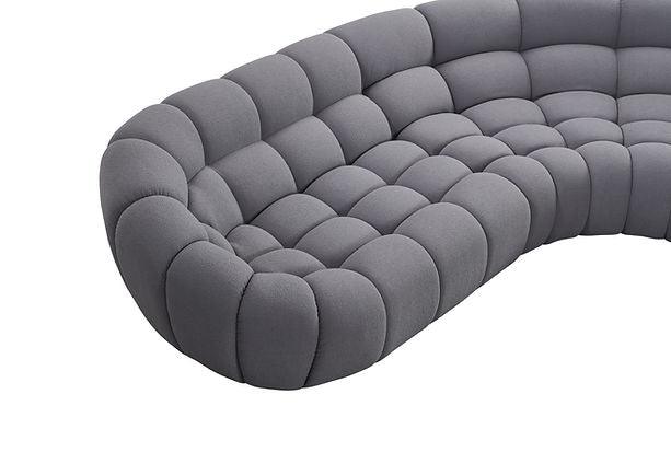 MI-2126B Bubbles Grey Sectional