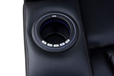 Bomer White Power Reclining Living Room Set by New Era Innovations at Eve Furniture