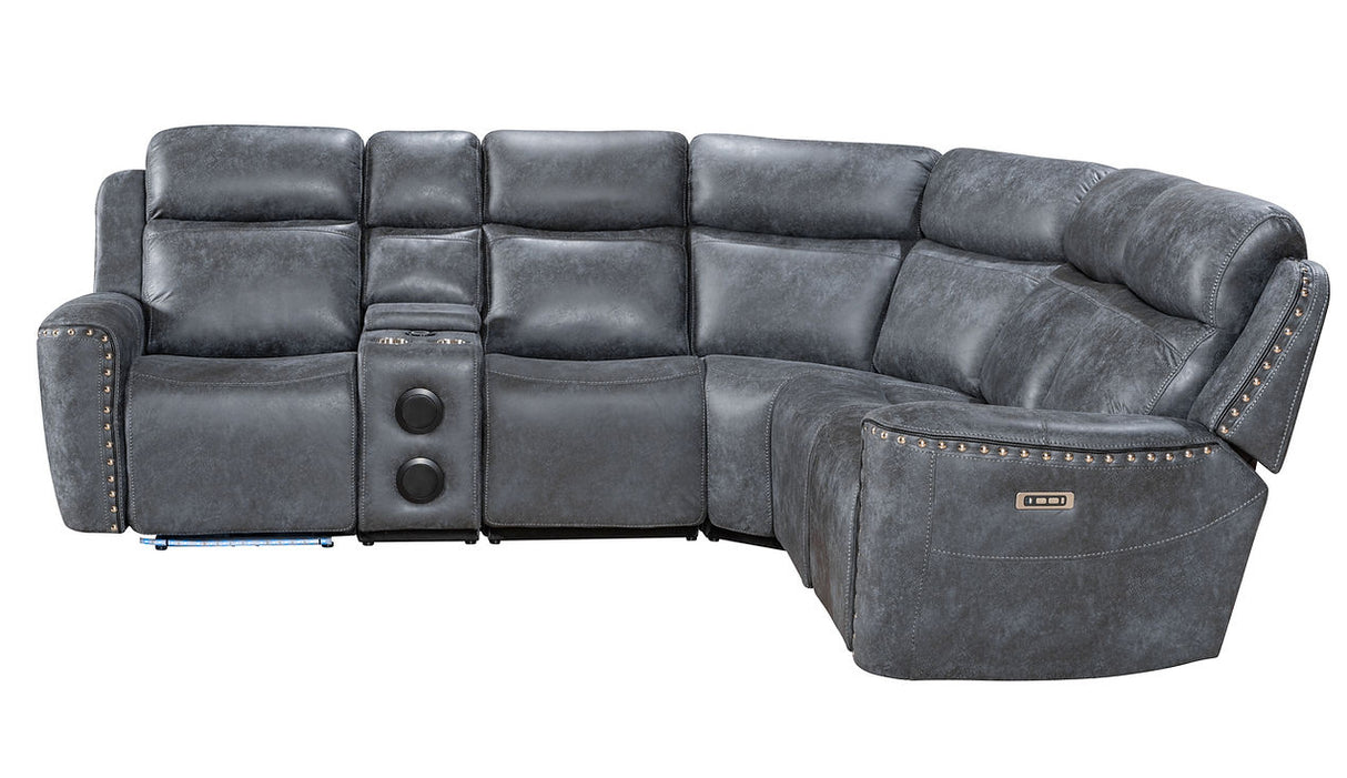 S7900 Romi (Grey) Power Reclining Sectional