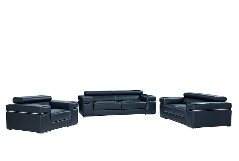 MI-8020 Soho Black Living Room Set