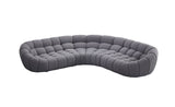 MI-2126B Bubbles Grey Sectional