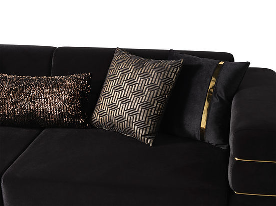 Luma Black Living Room Set