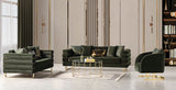 Luma Emerald Living Room Set