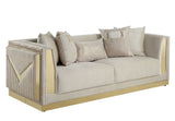 S4030 Monaco (Cream) Living Room Set