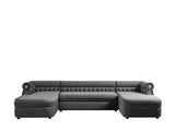 Brooklyn Grey Sectional by New Era Innovations at Eve Furniture