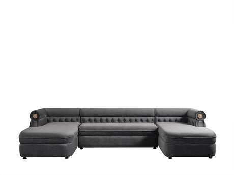 Brooklyn Grey Sectional by New Era Innovations at Eve Furniture