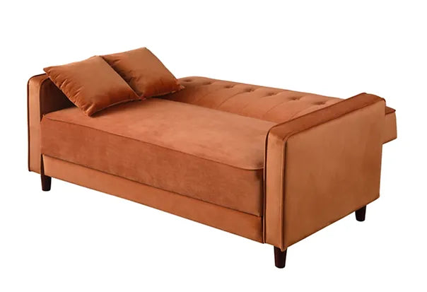 S350 Cozy Adjustable Bed (Rust)  Living Room Set