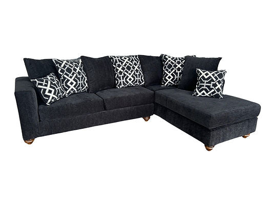 S305 Graphite Black Sectional