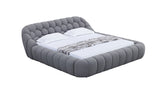 B127 Bubbles Queen Bed (Grey)