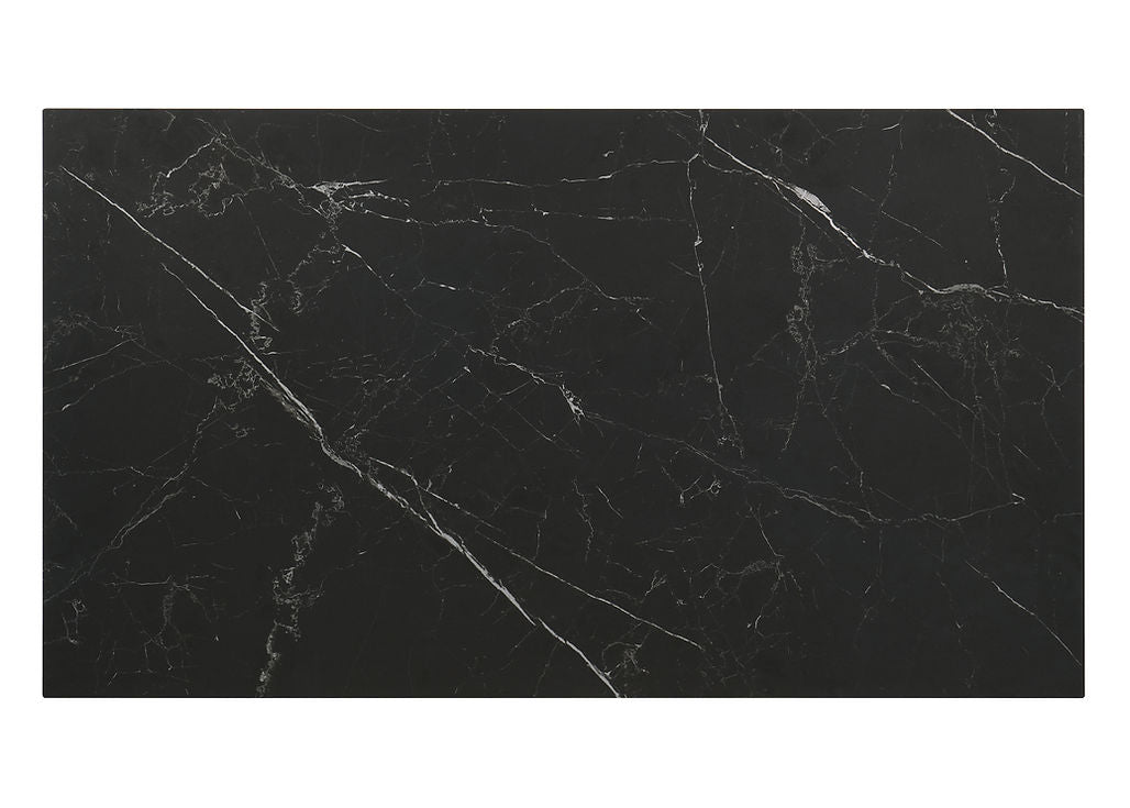 Farrin Black 7-Piece Dining Room Set by New Era Innovations at Eve Furniture