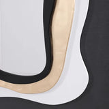 Nimbus White/Black Console Table by New Era Innovations at Eve Furniture
