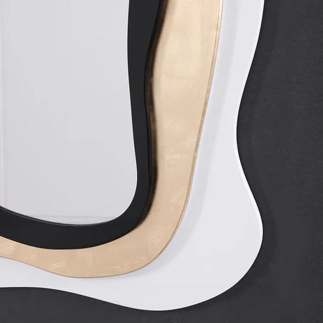 Nimbus White/Black Console Table by New Era Innovations at Eve Furniture