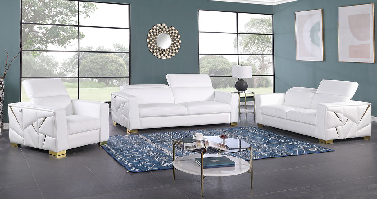 Astra White Living Room Set by New Era Innovations at Eve Furniture