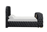 B8010 Royal (Black) Queen Bed