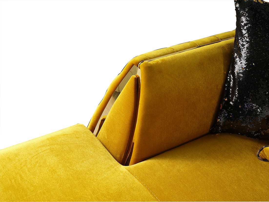 Sicilya Sectional (Mustard)