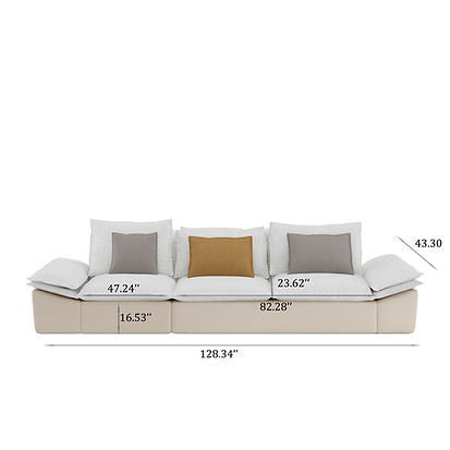 128.34'' 4 Seater Sofa