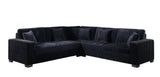 S861 Comfy II Black Sectional