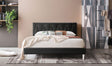 Kiran Black Full Platform Bed by New Era Innovations at Eve Furniture