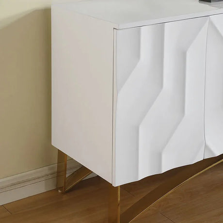 Bianca White Console Table by New Era Innovations at Eve Furniture
