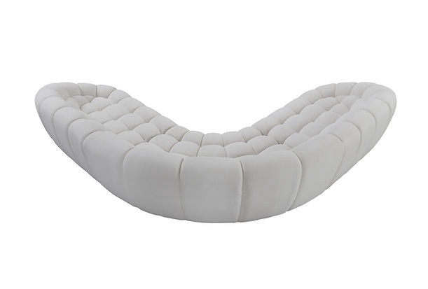 MI-2126B Bubbles White Sectional