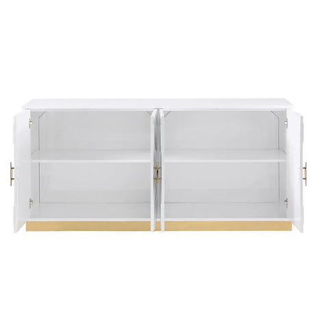 Paros White Console Table by New Era Innovations at Eve Furniture