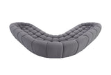 MI-2126B Bubbles Grey Sectional