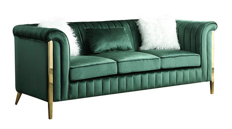 S8288 Fara (Green/Gold) Living Room Set