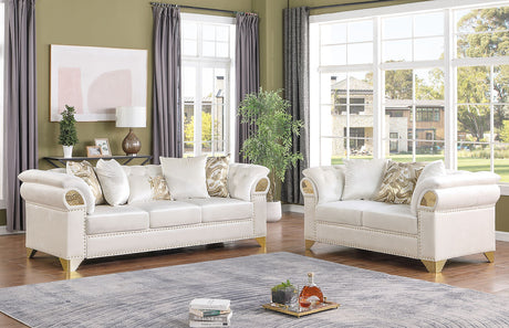 Emma Cream Living Room Set by New Era Innovations at Eve Furniture