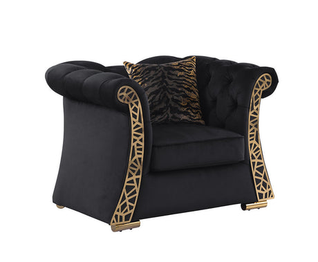 Curamo Black Living Room Set by New Era Innovations at Eve Furniture