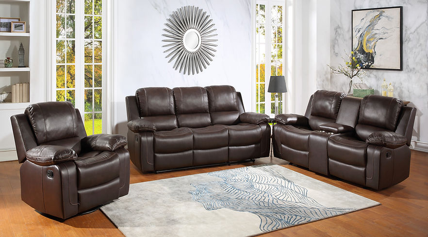 S3009 Nova (Brown)  Loveseat