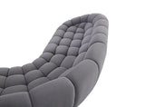 MI-2126B Bubbles Grey Sectional